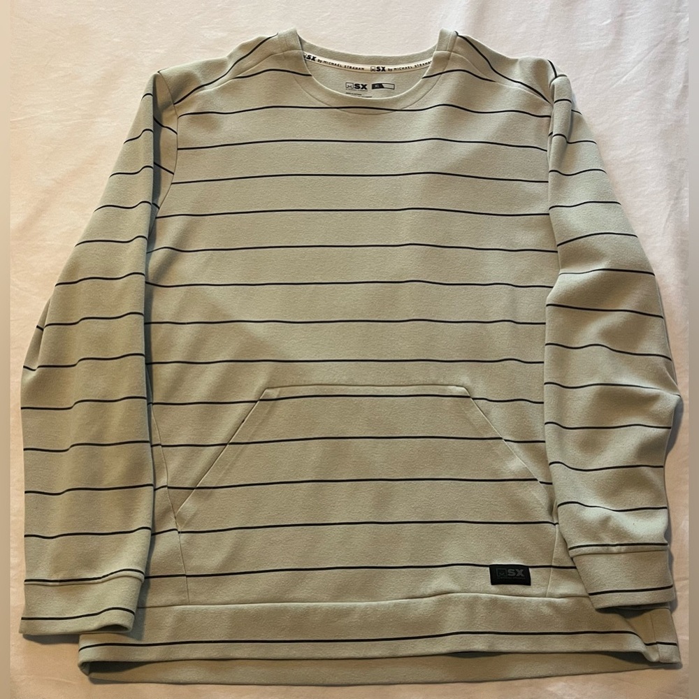 Striped Crew Neck Sweatshirt